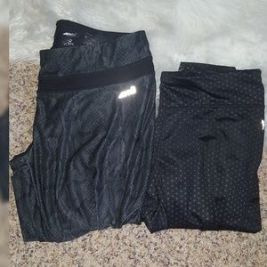 Lot Of 2 Athletic Capris